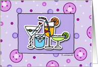 Cocktail Party Invitation card