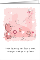 COVID 19 Social Distancing Miss You card
