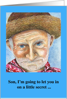 Son, A Little Secret card
