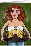 Erin Go Braless St. Patrick’s Day Beer Mugs Adult card