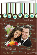 Thank You For the Wedding Gift Photo Card