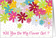 Will You Be My Flower Girl? card