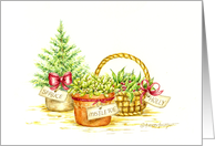 Thank You Christmas Garden Special Holiday Gift Special card