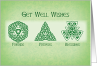 Irish Get Well Wishes Religious Friends Prayers and Blessings card