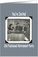 Retirement Party for Oldies card