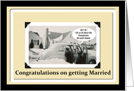 Congratulations on the Wedding card