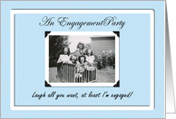 Engagement Party Invite card