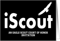 Eagle Scout Court of Honor invitation card