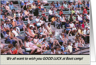 Good LuckBoot Camp - Crowd card