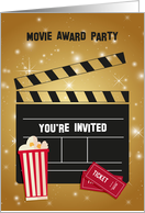 Movie Award Party Invitation card