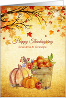 Autumn Harvest for Thanksgiving, Customize card