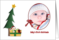 Baby’s First Christmas Photo Card
