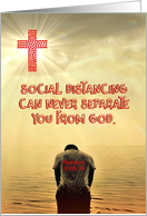 Social Distancing Spiritual Encouragement card