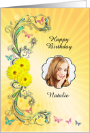 Birthday Yellow Daisies card