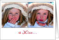 A Kiss for You! card