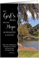 Hope for Cancer - Inspirational Japanese Garden card