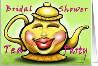 Bridal Shower Tea Party card