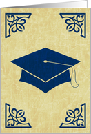Graduation Cap Thank You card