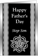 Step Son - Happy Father’s Day - Celtic Knot card