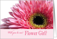 Will you be our Flower Girl? card