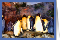 Penguin Crowd card
