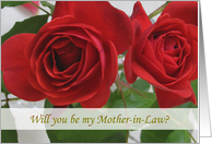 Will you be my Mother-in-Law card