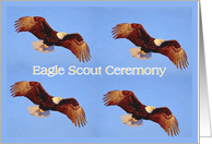 Eagle Scout Recognition Ceremony Invitation card