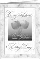 for Brother and his New Husband Wedding Congratulations card