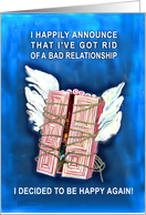 breaking up a bad relationship card