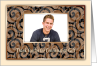 Thank You, Confirmation Gift, Custom Photo card