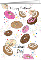 National Donut Day, June card