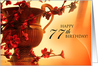Happy 77th Birthday card