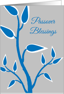 Passover Blessings Stylistic Tree of Life card