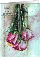 Forgiveness..Hanging Roses card