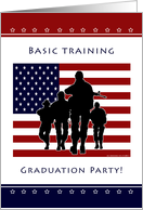 Military Basic Training Graduation Party Invitation card