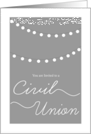 Civil Union - Grey card