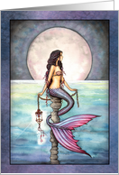 Enchanted Sea Mermaid Fantasy Art by Molly Harrison card