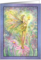 Golden Star Fairy Fantasy Art by Molly Harrison card