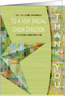 Choir Director Thank You Card