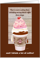 COVID-19, Cupcake Coffee, A Meal in a Cup card