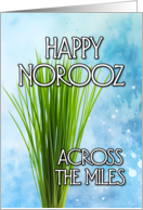 Happy Norooz Across the Miles Wheat Grass card