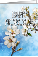 Happy Norooz Almond Blossom card