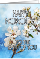 Happy Norooz Almond Blossom to the Both of You card