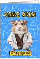 Science Rocks Science Camp Hamster card