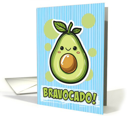 Congrats Well Done Avocado card (1837600)