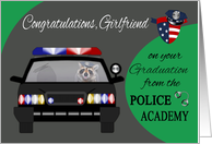 Congratulations to Girlfriend on graduation from Police Academy card