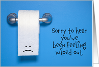 Get Well Soon For Anyone Funny Toliet Paper Coronavirus Humor card